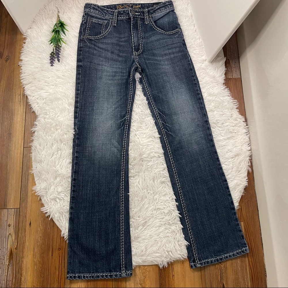 Rock 47 by Wrangler Slim Boot Jeans 28” Waist Womens